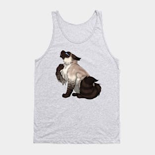 Seal Lynx Point Longhair Tank Top